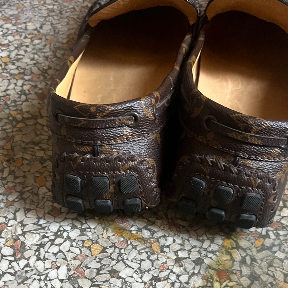 Authentic  louis. vuitton loafers used